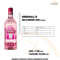 Greenalls's Wild Berry Gin