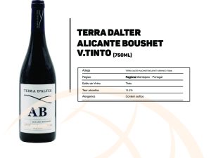 TERRA DALTER ALICANTE BOUSCHET VINHO TINTO 750ML (2021)